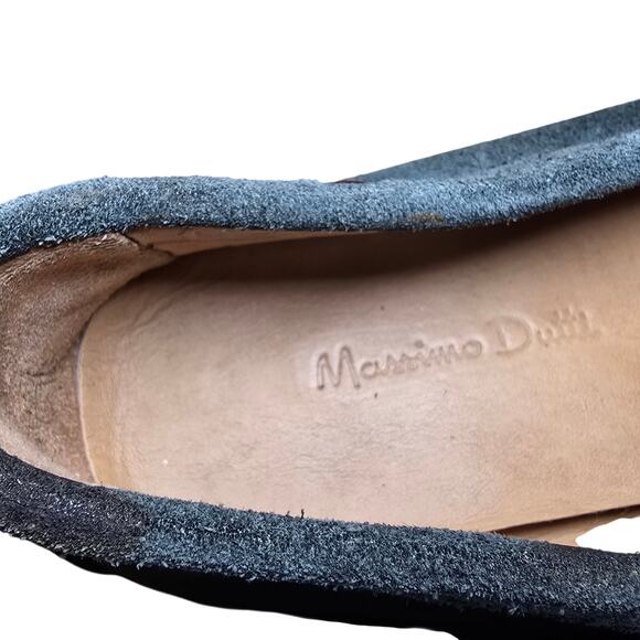 Massimo Dutti Shoes Mens Gray Driving Loafers Tie Slip On men's EU 44 US 10.5-11 - Picture 9 of 11